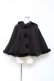画像1: Angelic Pretty / 夢みるBunnyケープ  黒 Y-25-10-25-095-AP-CO-SZ-ZY (1)