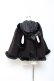 画像2: Angelic Pretty / 夢みるBunnyケープ  黒 Y-25-10-25-095-AP-CO-SZ-ZY (2)