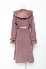 画像2: Amavel / Classical Ladyロングコート F ピンク Y-25-10-25-105-CA-CO-SZ-ZTC046 (2)