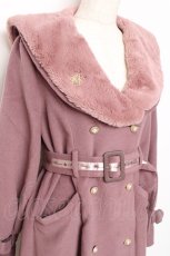画像3: Amavel / Classical Ladyロングコート F ピンク Y-25-10-25-105-CA-CO-SZ-ZTC046 (3)