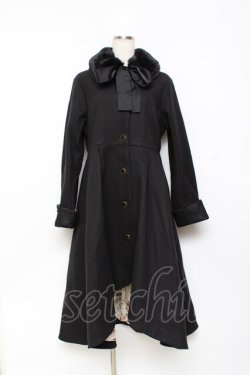 画像1: axes femme / Red label フィッシュテールコート L 黒 Y-25-10-25-106-AX-CO-SZ-ZY