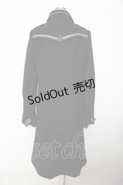 画像2: OZZ ANGELO / ナポレオン風ロングコート  黒 Y-25-10-25-109-OO-CO-SZ-ZY