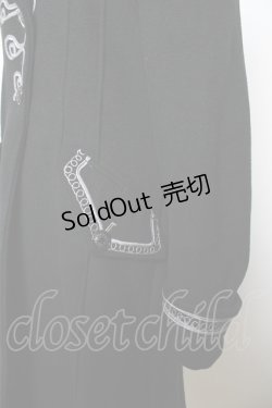 画像4: OZZ ANGELO / ナポレオン風ロングコート  黒 Y-25-10-25-109-OO-CO-SZ-ZY