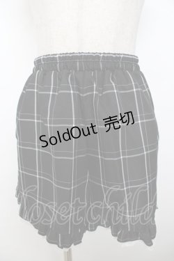 画像3: Secret Honey / アクセサリーリボンレースフリルセットアップ 2 黒チェック Y-25-10-25-111-CA-JA-SZ-ZY