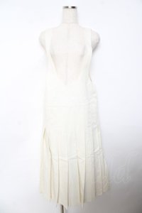 INGEBORG / プリーツジャンパースカート F オフ白 Y-25-10-25-113-LO-OP-SZ-ZY