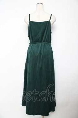 画像2: axes femme POETIQUE / コーデュロイAラインワンピース M グリーン Y-25-10-25-116-AX-OP-SZ-ZY