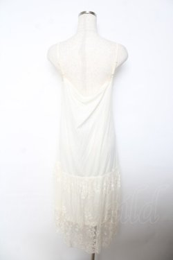画像2: axes femme / レース使いペチワンピース M 生成り Y-25-10-25-120-AX-OP-SZ-ZY