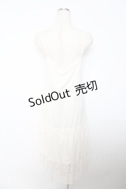 画像2: axes femme / レース使いペチワンピース M 生成り Y-25-10-25-120-AX-OP-SZ-ZI