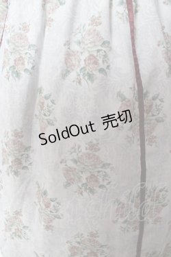 画像3: axes femme / ウォールオーナメント柄ワンピース M 生成り Y-25-10-25-122-AX-OP-SZ-ZY