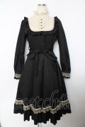 Victorian maiden / クラシカルドールロングドレス  黒 Y-25-10-25-125-CL-OP-SZ-ZY