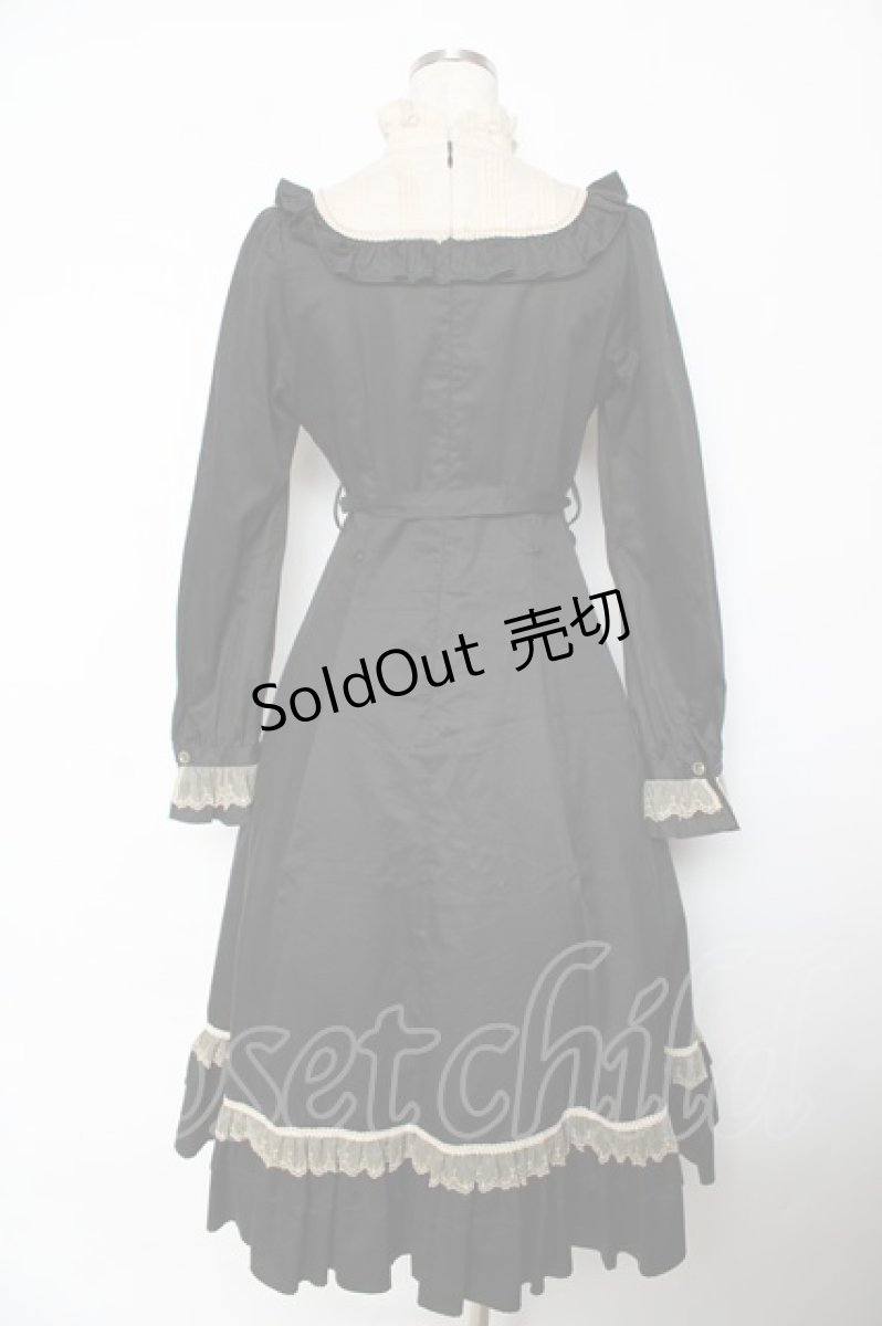 画像2: Victorian maiden / クラシカルドールロングドレス  黒 Y-25-10-25-125-CL-OP-SZ-ZT612 (2)