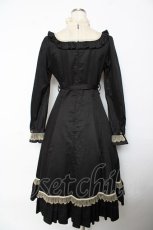 画像2: Victorian maiden / クラシカルドールロングドレス  黒 Y-25-10-25-125-CL-OP-SZ-ZT612 (2)