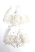 ATELIER PIERROT / Eleanorレースカフス  白 Y-25-10-25-015-EL-ZA-SZ-ZY