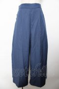 axes femme / パールビットワイドパンツ  ブルー Y-25-10-25-128-AX-PA-SZ-ZY