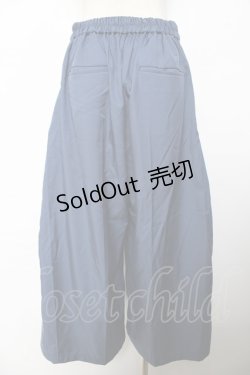 画像2: axes femme / パールビットワイドパンツ  ブルー Y-25-10-25-128-AX-PA-SZ-ZI