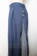 画像3: axes femme / パールビットワイドパンツ  ブルー Y-25-10-25-128-AX-PA-SZ-ZY (3)