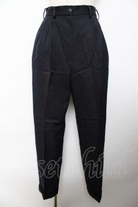 INGEBORG / サイドボタンデザインパンツ F 紺 Y-25-10-25-129-LO-PA-SZ-ZY