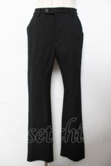 INGEBORG / ストレートパンツ F 黒 Y-25-10-25-131-LO-PA-SZ-ZY