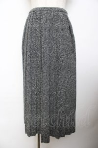 PINK HOUSE / プリーツニットスカート F グレ- Y-25-10-25-132-LO-TO-SZ-ZY