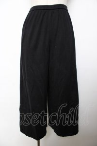 INGEBORG / ニットフレアパンツ F 黒 Y-25-10-25-134-LO-PA-SZ-ZY