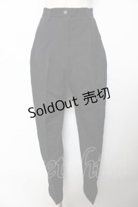 INGEBORG / テーパードパンツ  黒 Y-25-10-25-136-LO-PA-SZ-ZY