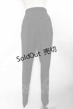 画像2: INGEBORG / テーパードパンツ  黒 Y-25-10-25-136-LO-PA-SZ-ZY