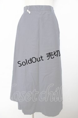 画像1: INGEBORG / ロングスカート  紺 Y-25-10-25-137-LO-SK-SZ-ZY