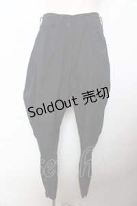 INGEBORG / ラウンドパンツ  黒 Y-25-10-25-138-LO-PA-SZ-ZY