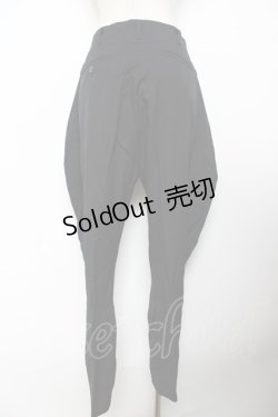 画像2: INGEBORG / ラウンドパンツ  黒 Y-25-10-25-138-LO-PA-SZ-ZY