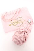 Angelic Pretty / Lovely Heartロゴ折りたたみアンブレラ  ピンク Y-25-10-25-016-AP-ZA-SZ-ZY