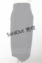 INGEBORG / テーラードスカート  紺 Y-25-10-25-140-LO-SK-SZ-ZY