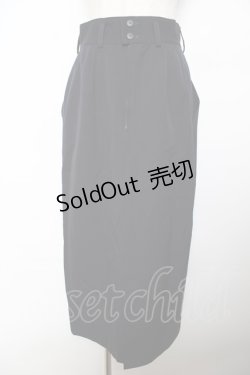 画像1: INGEBORG / テーラードスカート  紺 Y-25-10-25-140-LO-SK-SZ-ZY