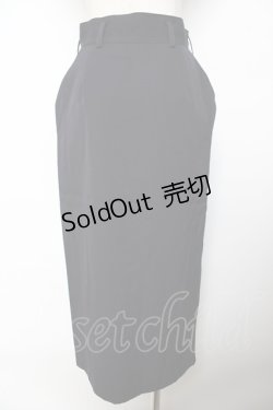 画像2: INGEBORG / テーラードスカート  紺 Y-25-10-25-140-LO-SK-SZ-ZY