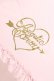 画像2: Angelic Pretty / Lovely Heartロゴ折りたたみアンブレラ  ピンク Y-25-10-25-016-AP-ZA-SZ-ZY (2)