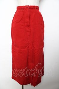 PINK HOUSE / デニムスカート  赤 Y-25-10-25-144-LO-SK-SZ-ZY