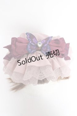 画像5: 星箱works / 東方Project x HoshibakoWorks　八雲紫　蝶飾りフリルキャップ  八雲紫 Y-25-10-25-018-PU-AC-SZ-ZY