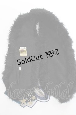 画像5: Coco&Ami / ど〜せ月あって星〜んでしょ マフラー  ミッドナイトブラック Y-25-10-25-021-LO-ZA-SZ-ZY