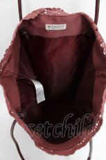 画像3: 【SALE】axes femme / ブーケ刺繍トートバッグ  ピンク Y-25-10-25-024-AX-BG-SZ-ZT501 (3)