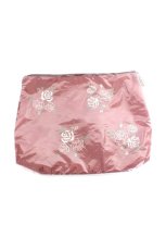 画像4: 【SALE】axes femme / ブーケ刺繍トートバッグ  ピンク Y-25-10-25-024-AX-BG-SZ-ZT501 (4)