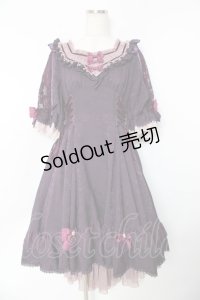 Hoshibako Works / 東方Project ×HoshibakoWorks　八雲紫　パフスリーブワンピース  八雲紫 Y-25-10-26-001-LO-OP-SZ-ZY