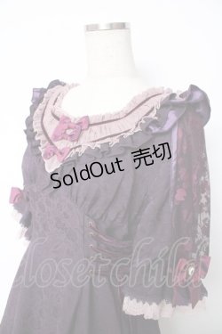 画像3: Hoshibako Works / 東方Project ×HoshibakoWorks　八雲紫　パフスリーブワンピース  八雲紫 Y-25-10-26-001-LO-OP-SZ-ZY