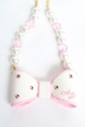 Angelic Pretty / ドリームリボンネックレス  アイボリー Y-25-10-28-001-AP-AC-SZ-ZY