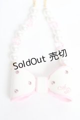 Angelic Pretty / ドリームリボンネックレス  アイボリー Y-25-10-28-001-AP-AC-SZ-ZY