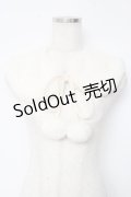 m petit by misako / ファーつけ襟  アイボリー Y-25-10-28-048-LO-ZA-SZ-ZY