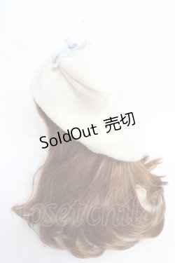 画像2: Nile Perch / うさみみベレー  アイボリー Y-25-10-28-054-LO-AC-SZ-ZY