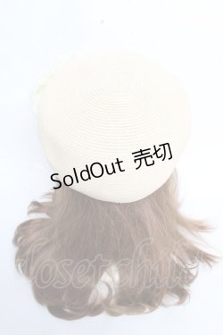 画像3: Innocent World / ブレードドロテアローズベレー帽 57.5cm アイボリー Y-25-10-28-057-IW-AC-SZ-ZY