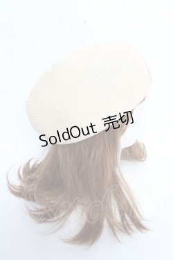 画像4: Innocent World / ブレードドロテアローズベレー帽 57.5cm アイボリー Y-25-10-28-057-IW-AC-SZ-ZY