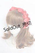 Angelic Pretty / Prima Ribbonカチューシャ  赤 Y-25-10-28-062-AP-AC-SZ-ZY