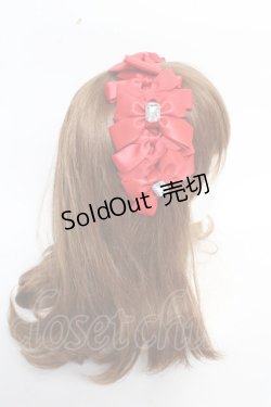 画像3: Angelic Pretty / Prima Ribbonカチューシャ  赤 Y-25-10-28-062-AP-AC-SZ-ZY