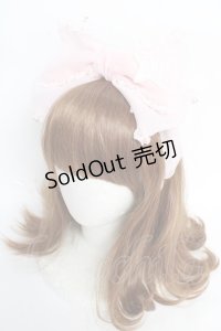 Angelic Pretty / Starワッペンオーガンジーリボンカチューシャ  ピンク Y-25-10-28-063-AP-AC-SZ-ZY
